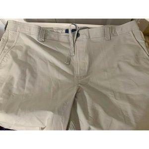 New George Outdoor Men’s Sz 44 10'' Flat Front Shorts Above The Knee‎ Gray NWT